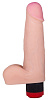 Упругий вибратор телесного цвета с большой мошонкой LOVETOY (А-Полимер) ART-Style №14 003907ru (18 см)