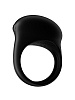 Чёрное эрекционное виброкольцо LuxeLuv VEGAS