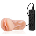 Мастурбатор-вагина телесного цвета с вибрацией Dream Toys REALSTUFF VIBRATING MASTURBATOR PUSSY21209