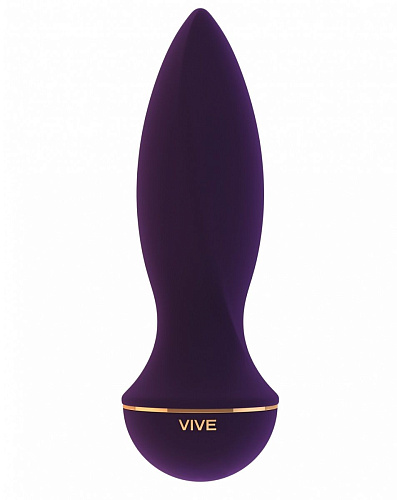 Фиолетовый вибратор с заострённым кончиком Shots Media BV Zesiro VIVE003PUR (14,5 см)