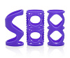 Набор фиолетовых насадок California Exotic Novelties Posh Silicone Lover’s Cages SE-1369-45-3