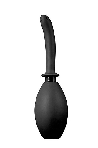 Чёрный удлиненный анальный душ NMC FRESHEN PUMP 111813