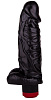 Большой чёрный вибромассажёр в форме фаллоса LOVETOY (А-Полимер) 415500 (20,5 см)