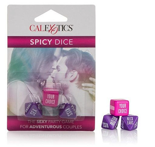 Набор из 3 кубиков California Exotic Novelties SPICY DICE SE-2440-00-2