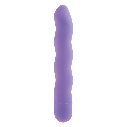 Сиреневый вибратор California Exotic Novelties First Time Power Swirls Purple SE-0004-18-2 (18,5 см)