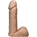 Ультра реалистичная насадка Vac-U-Lock телесного цвета Doc Johnson 6 ULTRASKYN Cock 1015-21-BX (17,3 см)