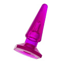 Фиолетовая анальная пробка ToyFa BUTT PLUG 881303-4 (9,5 см)