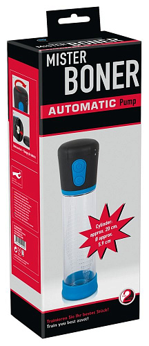 Прозрачная автоматическая помпа для пениса Orion Mister Boner 0585572