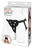 Чёрные неопреновые трусики для страпона Lux Fetish LF1337