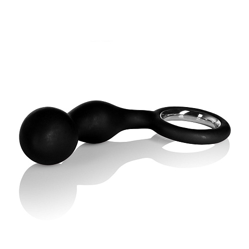 Чёрная анальная пробка California Exotic Novelties Booty Call Booty Exciter SE-0394-40-2 (10,4 см)