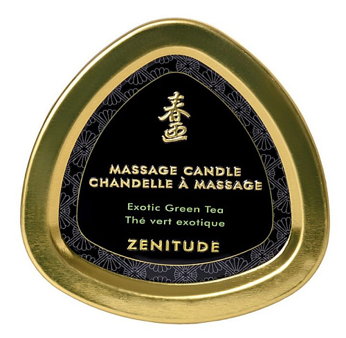 Массажная свеча с ароматом зелёного чая Shunga Exotic Green Tea  4511