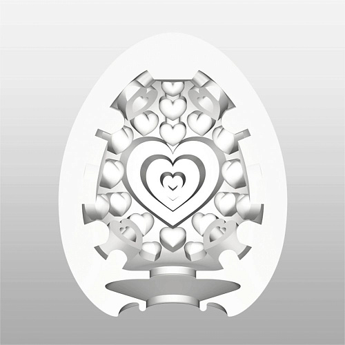 Мастурбатор-яйцо чёрного цвета Tenga LOVERS EGG-001L