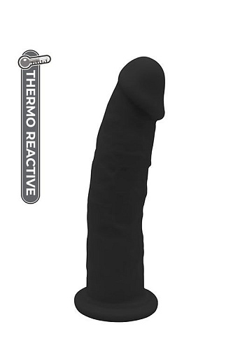 Чёрный реалистичный фаллоимитатор Dream Toys DILDO 7.5INCH BLACK 21564 (19 см)