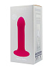 Ярко-розовый фаллоимитатор двойной плотности Adrien Lastic Hitsens 2 24011 (16,7 см)