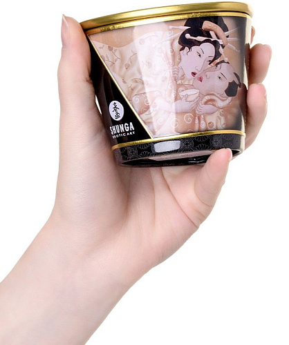 Массажная свеча с ароматом ванили Shunga Vanilla Fetish 4501