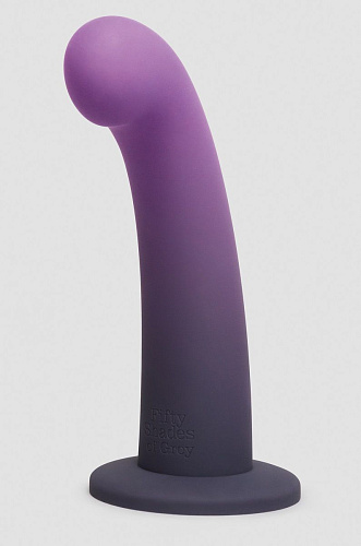 Фиолетовый, меняющий цвет фаллоимитатор Fifty Shades of Grey Feel It Baby Colour-Changing Silicone G-Spot Dildo FS-80001 (17,8 см)