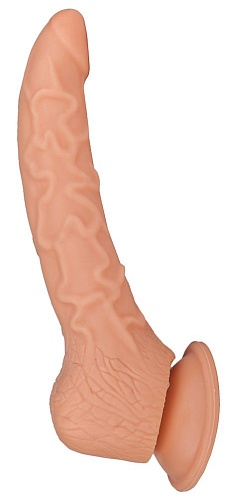 Телесный фаллоимитатор-реалистик на присоске LOVETOY (А-Полимер) 102300 (15 см)
