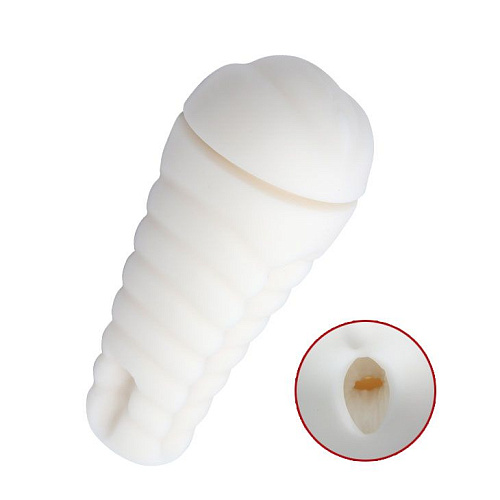 Золотистый мега-мастурбатор в золотистой колбе Baile Kitty BM-00900T49NNJ-3