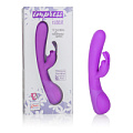 Фиолетовый вибромассажёр со стимуляцией клитора California Exotic Novelties Impress Rabbit SE-4425-14-3 (18 см)