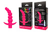 Розовая вибрирующая анальная ёлочка Bior toys Sweet Toys ST-40187-16 (10,8 см)