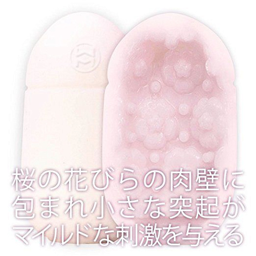 Мастурбатор розового цвета Men sMax Capsule 06 - SAKURA ET19