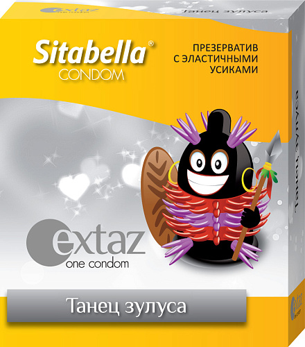 Презерватив Sitabella Extaz «Танец зулуса» 1266 (1 шт)