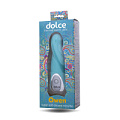 Голубой мини-вибратор ToyFa Dolce Owen 591005 (12,5 см)