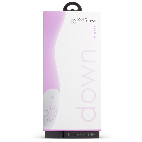 Вибромассажёр фиолетового цвета Topco Sales U Touch Down Violet 1600339 (12,7 см)