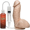 Телесный фаллоимитатор с имитацией семяизвержения Doc Johnson The Amazing Squirting Realistic Cock 0274-00-BX (18,8 см)