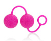 Розовые вагинальные шарики California Exotic Novelties Posh Silicone «O» Balls SE-1321-10-3