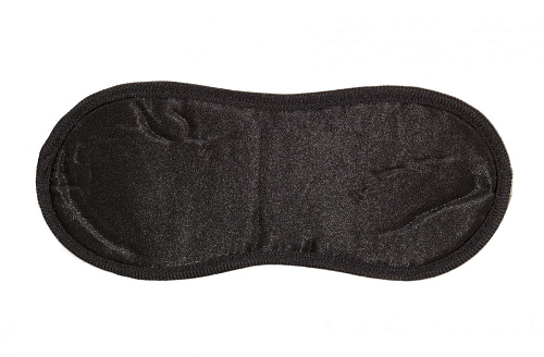 Чёрная маска на глаза Lola toys BONDAGE 1030-01lola