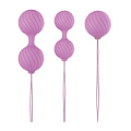 Набор розовых вагинальных шариков NS Novelties Luxe O Weighted Kegel Balls NSN-0208-24