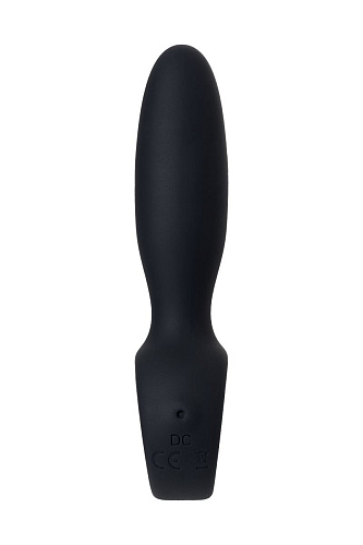 Чёрно-серебристый анальный стимулятор POPO Pleasure Sagitta 731447 (15 см)