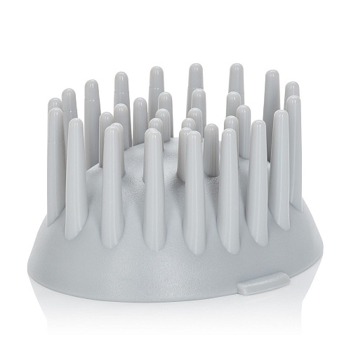 Синий вибромассажёр с 3 сменными насадками California Exotic Novelties Infrared Rechargeable Massager SE-0033-12-2