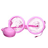 Двойная вакуумная автоматическая помпа розового цвета для груди Baile BREAST ENLARGEMENT PUMP BI-014091-3