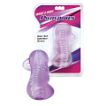 Мастурбатор с кольцом-держателем в фиолетовом цвете Dream Toys 20320