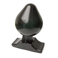 Чёрная анальная пробка Mister B All Black Gijs Butt Plug MB775143 (19 см)