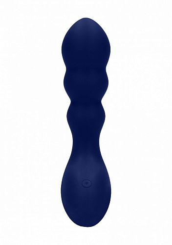 Синий анальный вибростимулятор Shots Media BV Cain Anal Vibrator SIM066BLU