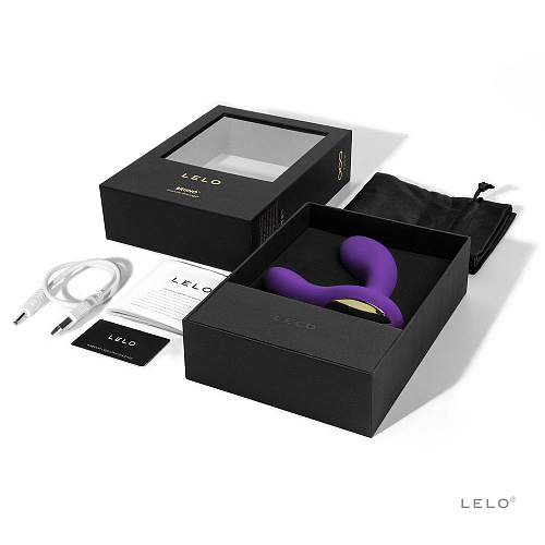 Фиолетовый перезаряжаемый стимулятор простаты Lelo Bruno Purple LEL2463