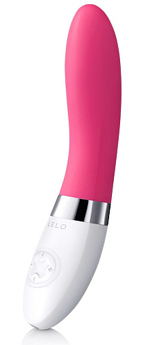 Розовый перезаряжаемый вибратор Lelo Liv 2 Cerise LEL7909 (17,4 см)