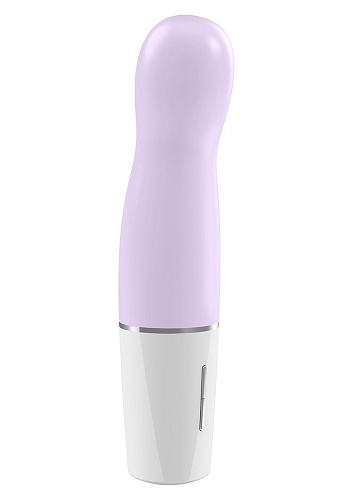 Розовый мини-вибратор OVO D3 WHITE/PINK (14 см)