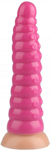 Розовая коническая анальная втулка Сумерки богов 1016-42 BX DD (25 см)