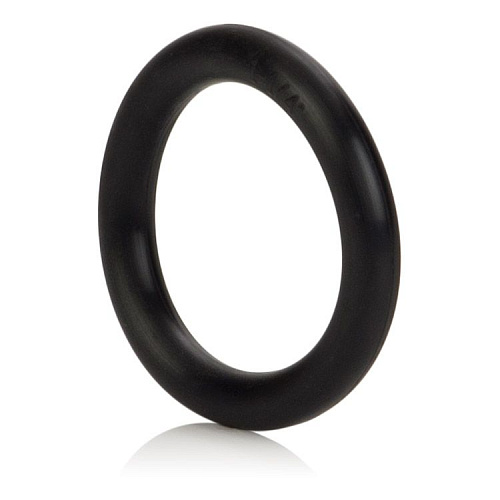 Чёрное эрекционное кольцо California Exotic Novelties Black Rubber Ring SE-1404-03-2