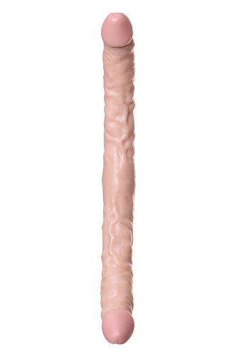 Двусторонний телесный фаллоимитатор ToyFa Realstick Nude 582011 (34 см)