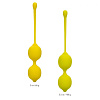 Набор вагинальных шариков-лимонов California Exotic Novelties Kegel Training Set Lemon SE-1290-30-3