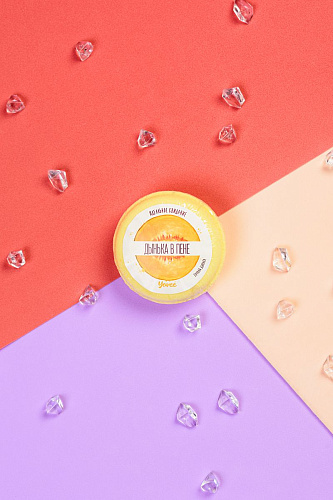 Бомбочка для ванны с ароматом сочной дыни ToyFa «Дынька в пене» 722503