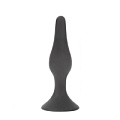 Чёрная анальная пробка Bior toys Sex Expert SEM-55038 (13 см)