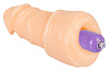 Удлиняющая насадка телесного цвета с вибропулей в головке Orion 0587591 (19 см)