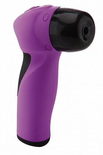Фиолетовая женская вибропомпа Shots Media BV The Conquest SHT325PUR