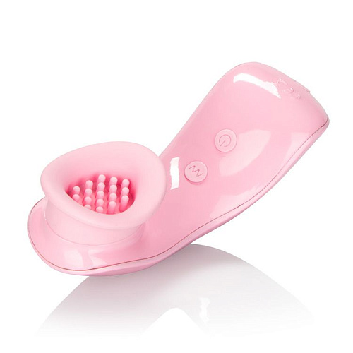 Вибромассажёр розового цвета для клитора California Exotic Novelties Inspire Pulsing Intimate Arouser SE-4814-10-3